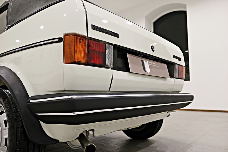 1981 VW Golf Cabriolet GLi  1.6 110HP - 102.300Kms